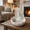 3D Printed Cosmetic Storage Dish Lotus-Shaped Desktop Organizer Trinket Dish  Home Decoration