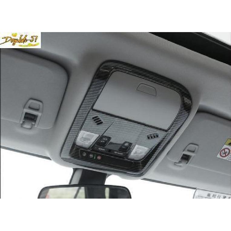 ABS Углеродное волокно Для Chevrolet Equinox 2018- Накладка на плафон переднего освещения для чтения