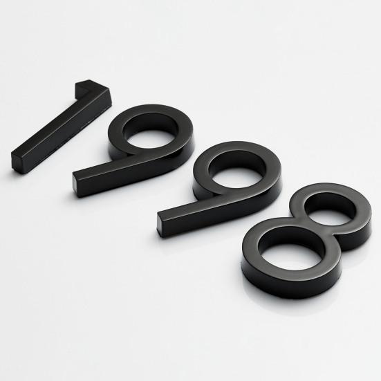 Современные 3D сверхмощные нержавеющие простые установки Современные номера адресов домов