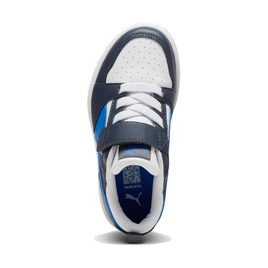 Kids' Sneakers PUMA Rebound V6 Soft And Comfortable Low top Kids' Skateboarding Shoes Blue Kids'