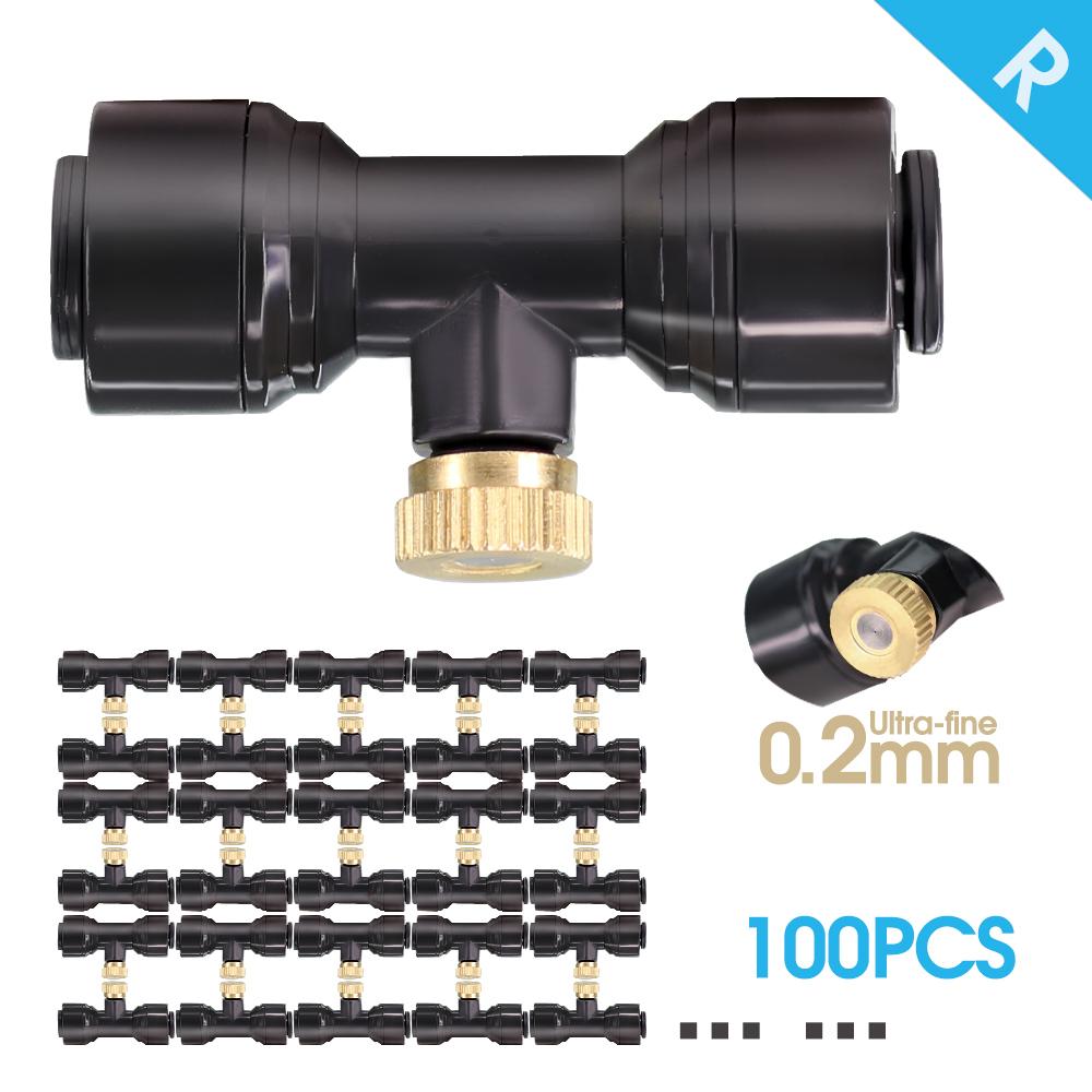 45 Вт 0,2 мм Набор для туманообразования Насос Автоматический Самозаполняющийся Система полива Охлаждения Сад Патио Орошение Уличная система туманообразования Управление с таймером