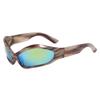 Винтажные круглые солнцезащитные очки Y2K женские мужские необычной формы женские овальные очки для мужчин женщин