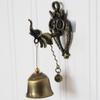 Decoration Attract Wealth Horse Mascot Metal Bell Wall Hanging Ornaments Animal Doorbell Wind Chime