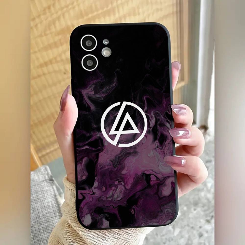 Чехол для телефона Rock Band L-Linkin Park Крутой Черный Силиконовый Мягкий Для IPhone 16 15 14 13 12 11 X XR Plus Pro Max Plus