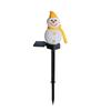 Christmas Solar Snowman Light Outdoor Waterproof Snowman Christmas Stake Solar Light Garden