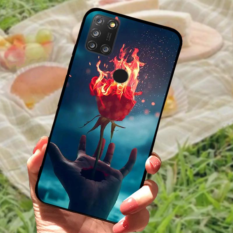 For Alcatel 3X 2020 Case Marble Silicon Back Cover Phone Case For Alcatel 5X 5061 / 3X 2020 4 Cameras Cases Soft bumper Funda