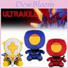 Плюшевая мягкая игрушка Ultrakill с набивкой из PP хлопка для декора игровой комнаты