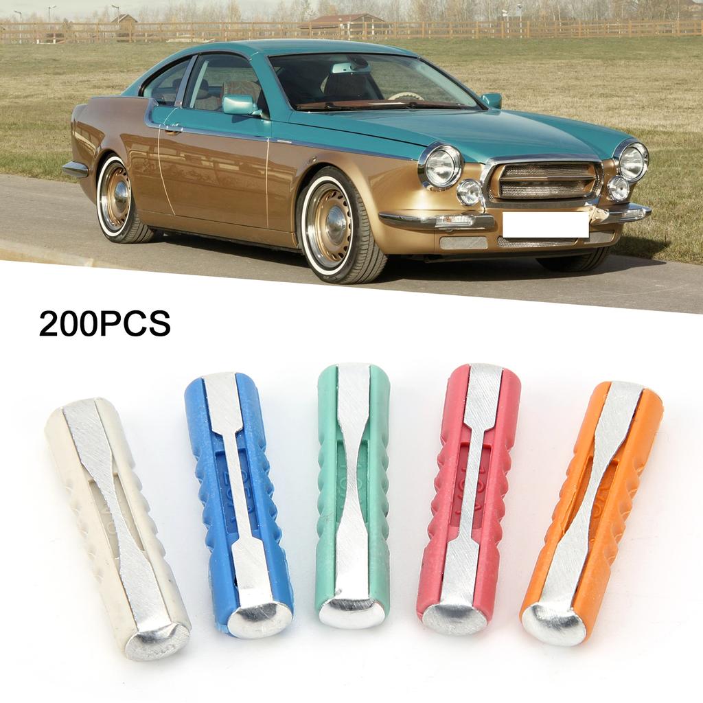 200 шт. 5A8A10A16A25A Предохранитель Европейский 32В В коробке Экологичный Автомобильный аксессуар