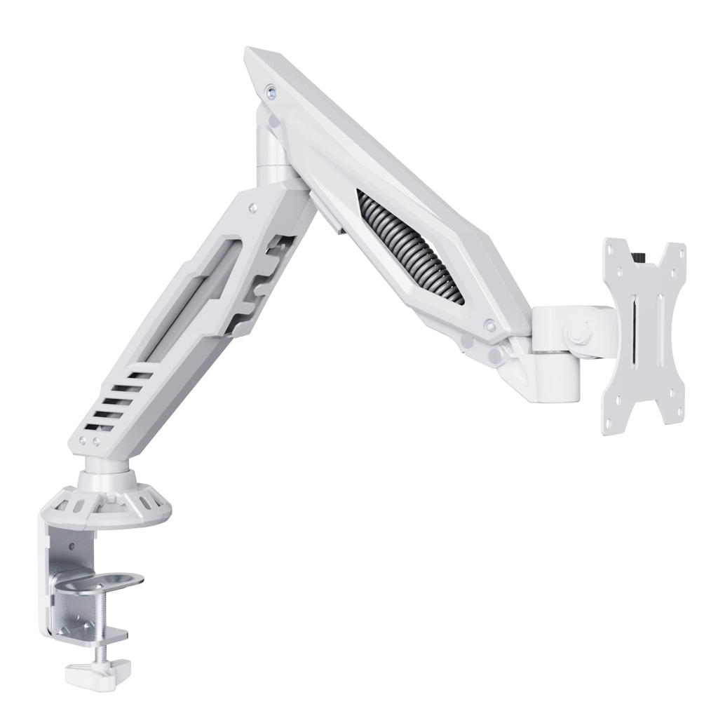 Archiss Monitor Mechanical Spring Supports Monitors from Weight Gaming Arm, Type, 17-32 Inches, 2-8kg Capacity, Design, White, AS-MAGA01