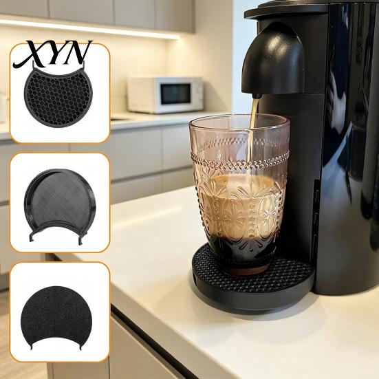 Подставка-стабилизатор для чашек, поддон для капель для кофемашины Nespresso, съемная вставка-защита от пролива с ячейками-сот, универсальные аксессуары