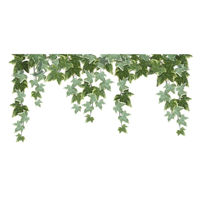 Зеленые листья настенные наклейки для дома гостиная декоративная наклейка на стену матовые обои