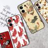 Мультяшный Чехол Курица Петух Для Xiaomi Redmi Note 12 11 9 10 13 Pro Plus 12S 11S 10S 9S Redmi 13C 9C 10C 12C Обложка