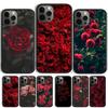 Красная Роза Чехол-Ракушка Для iPhone 17 Air 15 16 14 13 12 Pro Max 11 Pro Max Plus Чехол для Телефона
