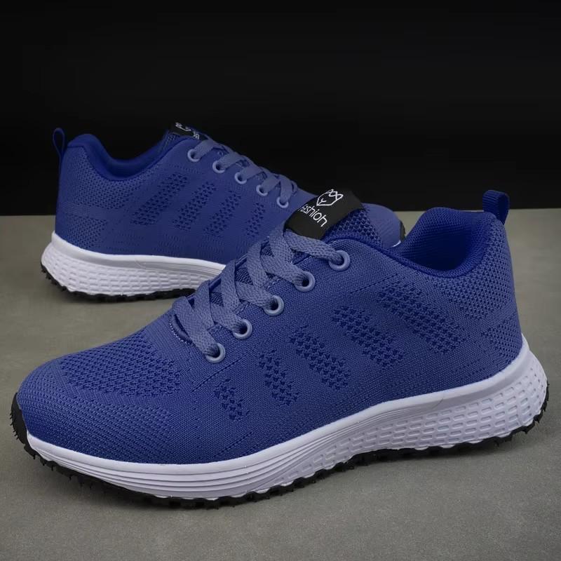 Women'S New Breathable Mesh Shoes Comfortable Lightweight Breathable Anti Slip Suitable Walking Training Cycling Sports Shoes