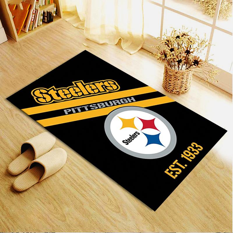Pittsburgh Steelers Carpet Rug For Living Room Bedroom Home Sofa Decorationkids Play Nonslip Floor Mat