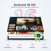 Планшет AP12 Pro 12 дюймов, 2.4K 120 Гц Android 16, 48 ГБ+256 ГБ/2 ТБ, 12000 мАч, Восьмиядерный, WiFi 5, Face ID, 4G LTE, Планшет с клавиатурой, стилусом, чехлом