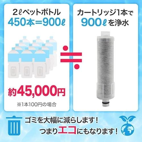 Genuine JF-20 Replacement Cartridges for JF-20 and JF-20-T Water Purifiers, All-in-One Chlorine Removal Cartridges (Set of 3)