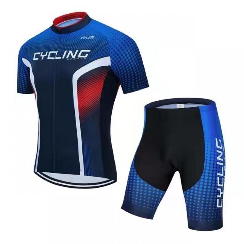 Men Women Cycling Jersey Short Sleeve Breathable Quick Dry Mountain Road Bike Sport Wear