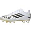 F50 Club FG/MG Модные Удобные Нескользящие Прочные Низкие Футбольные Бутсы Детские Кроссовки Белый Платиновый JI0029