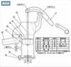 Туфли-лодочки Keiwa Seisakusho Hand Cast 35 мм, практичные, зеленые, железные,