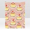 Food Ppudding Throw Soft Flannel Blanket for Bed Bedroom Sofa Picnic Throw Skinfriendly Breathable Gift Cover
