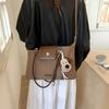 Литературная и ретро сумка-тоут женская новая простая контрастная цветная сумка через плечо повседневная большая вместительная сумка-мессенджер