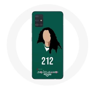 Coque Samsung Galaxy A51 Squid Game Han Mi Nyeo Numéro 212