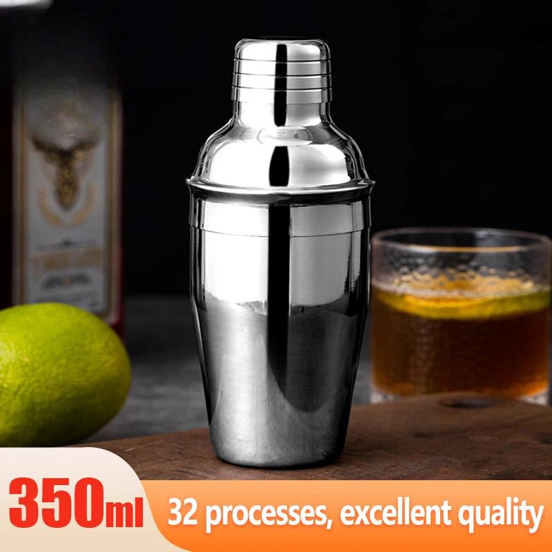 350/550/750ml Stainless Steel Cocktail Shaker Mixer Wine Martini Boston Shaker Party Bar Tools Bartender Drink Bar Accessories