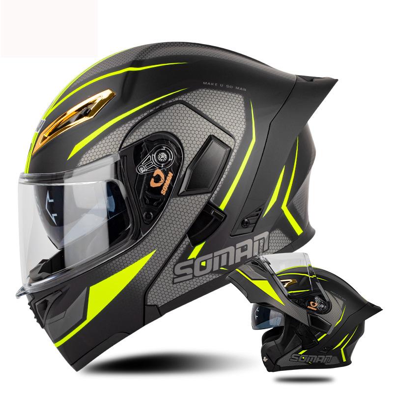 Full Face Helmet Motorcycle Helmets Modular Personality Off Road Changeable Moto Helmets