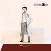 Аниме акриловая подставка фигурка игрушка Steins Gate ПВХ акрил Okabe Rintarou настольная подставка модель игрушка подарок