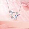 Heart Flower Ring S925 Sterling Silver Butterfly Necklace Fashion Minority Design Clavicle Chain Original Necklace