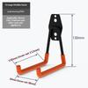 Heavy Duty Wall Mount Metal Garage Hook 1PC Multipurpose Organizer Hanger for Bicycle Ladder Yard Tools