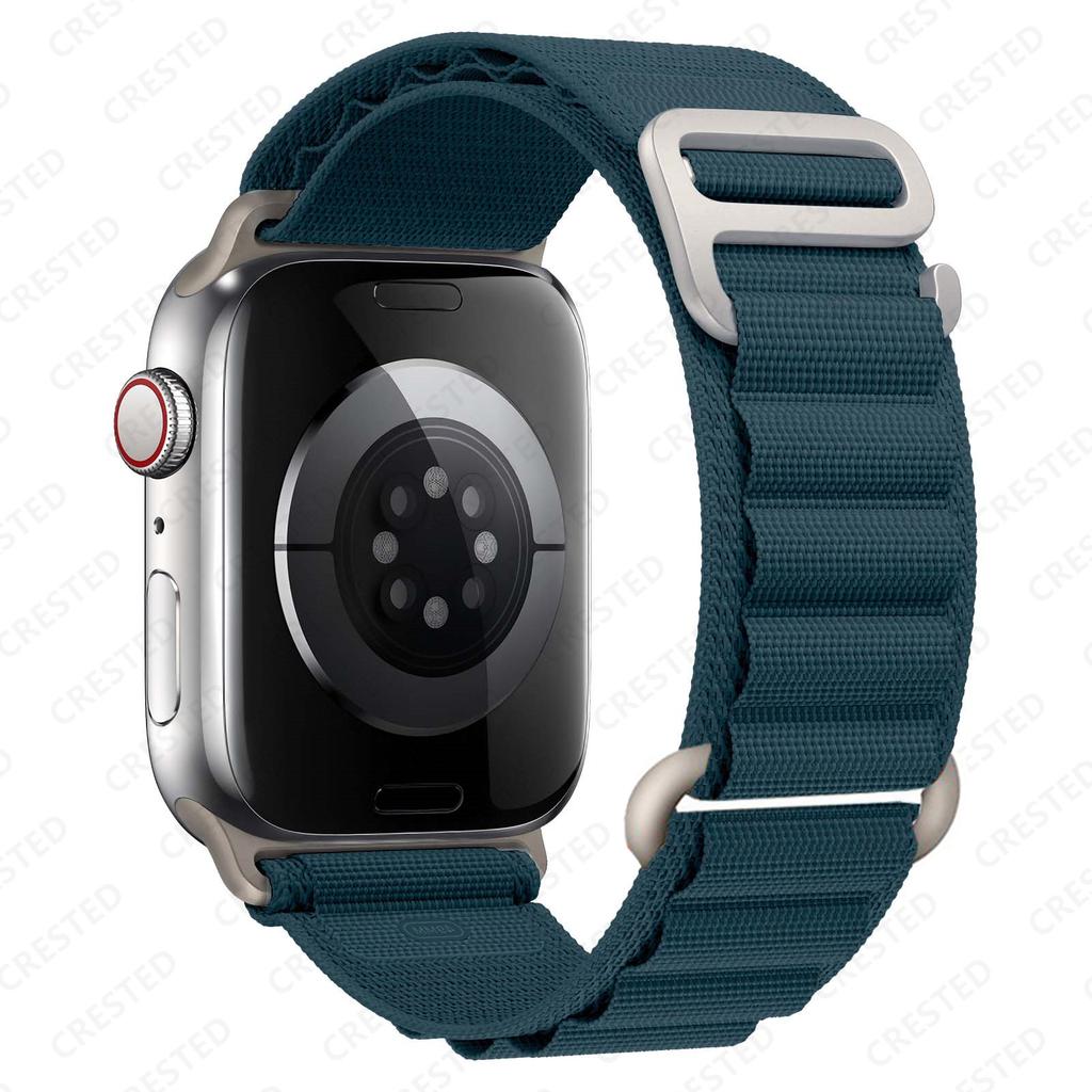For Apple watch Ultra2 band 49mm 40mm 44mm 45mm 46mm 42mm 41mm Alpine loop Correas bracelet iwatch series 9 7 8 se 3 10 11 Strap