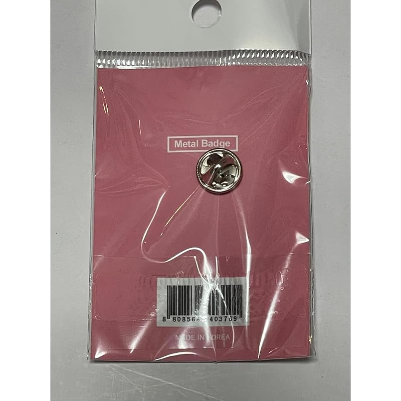 Черный розовый Товары ручка-фонарик значки значок значок значок ЗНАЧОК металлический значок значки KPOP Idol (Черный Розовый 2) [продукт]