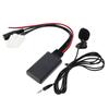 Microphone Adapter Auxiliary Audio Wire Bluetooth 5.0 150cm Length Replacement for Mazda 2 3 5 6