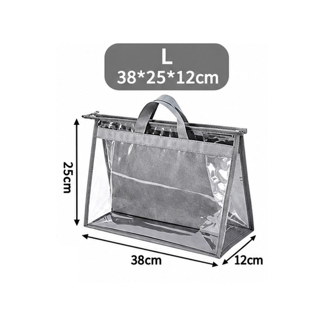 Hanging Style Handbag Dust Bags Zipper Closure Purse Storage Organizer Home Storage