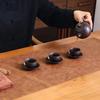 Роскошный сплошной кожаный коврик для стола, подставка под чайный столик из кожи с текстурой коровьей шкуры, большой коврик для мыши и игр на рабочий стол, домашнее украшение для стола