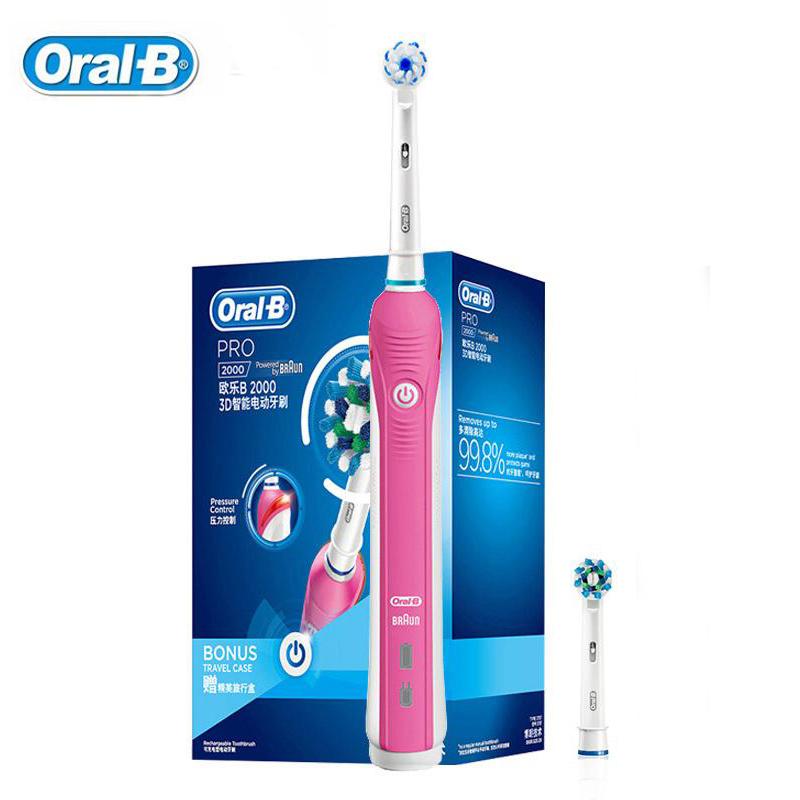 Электрическая зубная щётка Oral B Pro2000 D20524 3D Sonic-Rotation