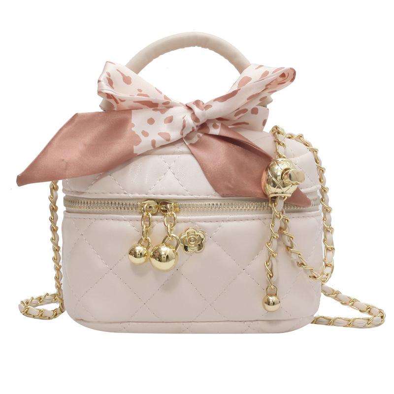 Mini Bag Spring and Summer Niche Embroidery Thread Chain Bag Women's New High-end Portable Shoulder Messenger Bag