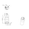 12VDC Small Water Pump Water Flow 0.6-0.9L/min For Drinking DIY hydraulic miniature KLC diaphragm pump vacuum pumps oil free