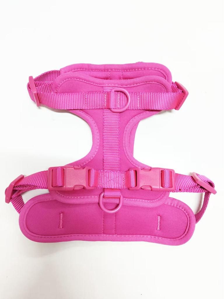 Широкий светоотражающий поводок для собак с защитой от укусов и побегов, с ПВХ поводком и ошейником