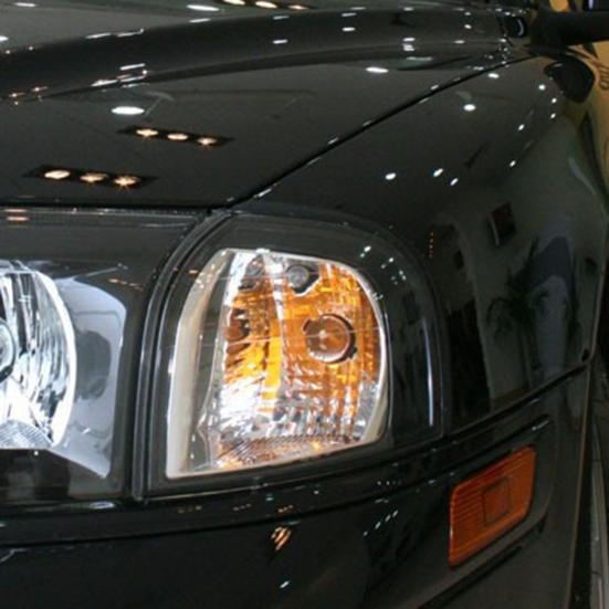 Corner Lamp Cover Long Service Life Easy Installation Compact Left/Right Signal Light Bezel Housing 30655423 30655422 for Volvo S80 99-06