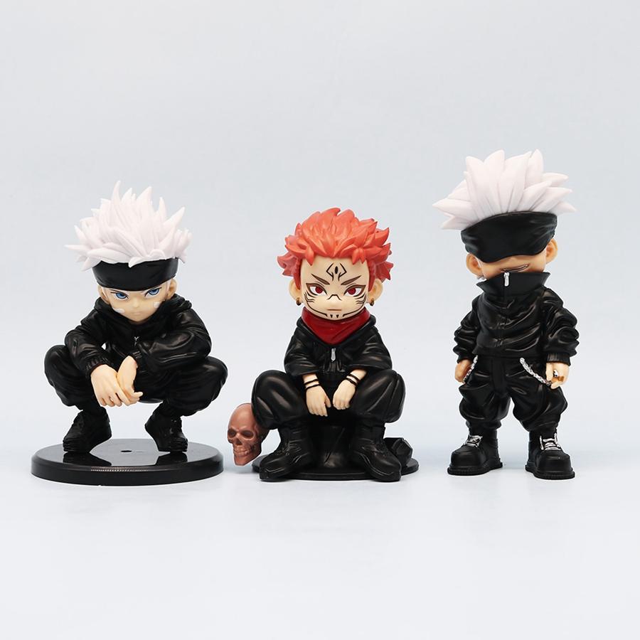 15 см Аниме Фигурка Стиль Jujutsu Kaisen Сатору Годжо Экшн Лорд Проклятий Сукуна Фигурка Коллекционная Модель Куклы Игрушки 2 Позы Арт-икулированный Масштаб
