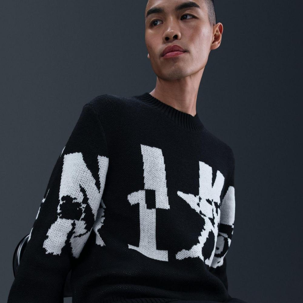 Nike М Свитер Вязаный Круглый Вырез Mop1 iM7566 010blk