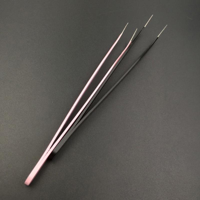 Stainless Blackhead Acne Remover Bend Clip Tool Comedone Tweezer Curved Pimple