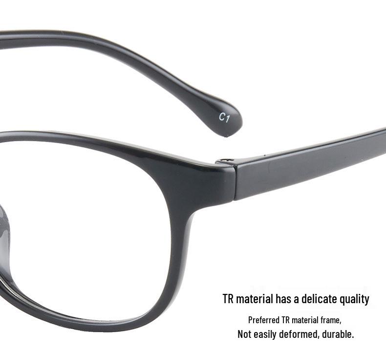 Корейская мода TR90 Сверхлегкая двухцветная оправа для очков для подростков и студентов
