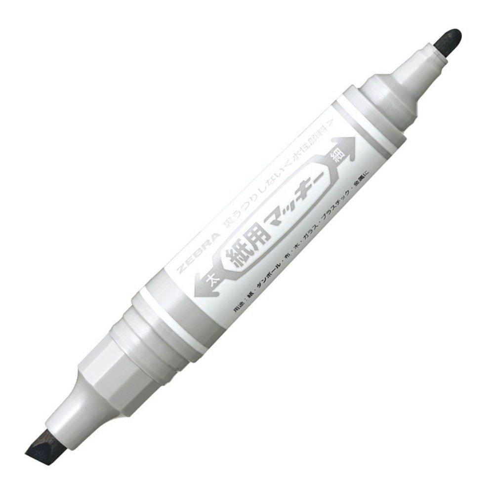 Zebra Pen for 10 Water-Based Paper, Makiki, Gray, Pens, B-WYT5-GR