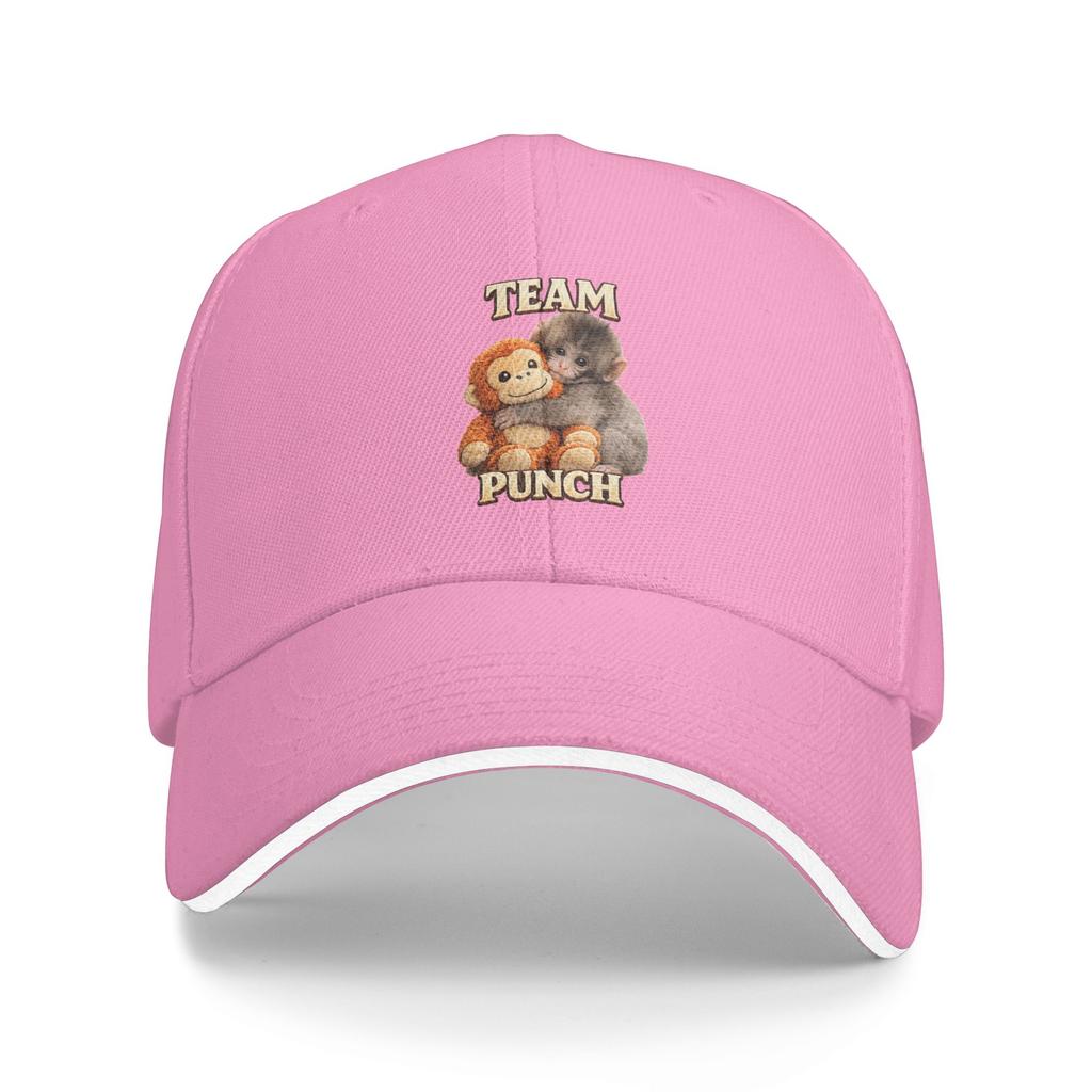 Monkey Team Punch Baseball Cap  Unisex Men Print Trucker Hat Summer Street Style Outdoor Sport Sun Baseball Caps