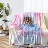 Taylor Swift Theme Printed Blanket - Perfect for Couch, Bed, Travel & Outdoor Use | Machine Washable, Cozy & Durable.