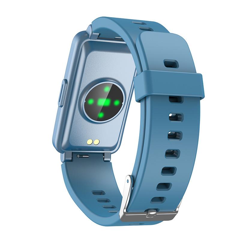 C2plus Smart Bracelet Водонепроницаемый Большой Аккумулятор Bluetooth Шагомер Частота Пульса Артериальное Давление Кислород Крови Музыка Погода Спортивный Браслет
